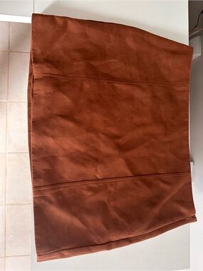 Dynamite mini fake suede skirt